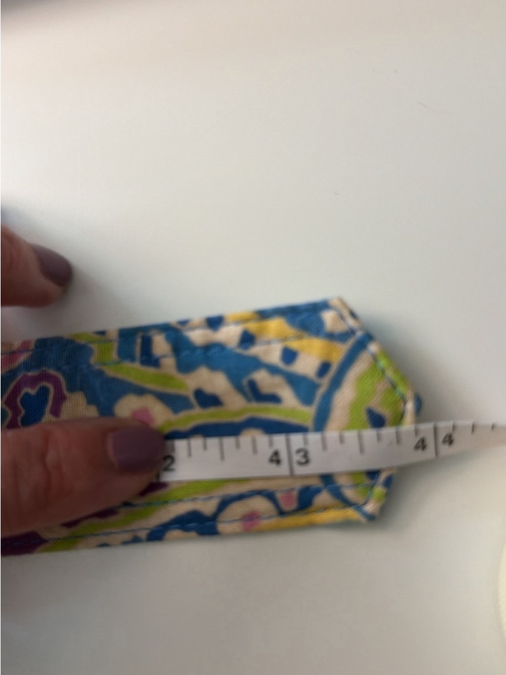 Vera Bradley 2-Pack Slim Fabric Belts reversible - Picture 5 of 7
